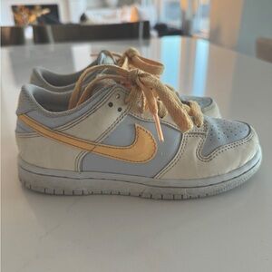 Little girl Nike dunks